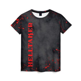Женская футболка 3D с принтом Helltaker Logo (Z) в городе Новоалтайск, 100% полиэфир ( синтетическое хлопкоподобное полотно) | прямой крой, круглый вырез горловины, длина до линии бедер | azazel | beelzebub | cerberus | helltaker | judgement | justice | lucifer | malina | modeus | pandemonica | vanripper | zdrada | головоломка | демонессы | демоны | захватчик ада | зрада | инди | уставший демон | цербер