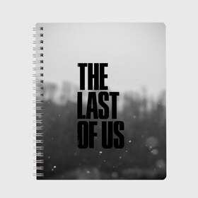 Тетрадь с принтом THE LAST OF US 2 в городе Новоалтайск, 100% бумага | 48 листов, плотность листов — 60 г/м2, плотность картонной обложки — 250 г/м2. Листы скреплены сбоку удобной пружинной спиралью. Уголки страниц и обложки скругленные. Цвет линий — светло-серый
 | cicadas | fireflies | naughty dog | the last of us | the last of us part 2 | tlou | tlou2 | джоэл | последние из нас | цикады | элли