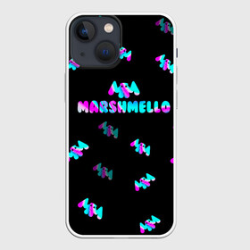 Чехол для iPhone 13 mini с принтом Marshmello в городе Новоалтайск,  |  | fortnite | marshmello | абстракция | диджей | игра | маршмелло | маршмеллоу | маршмелоу | музыка | неон | фортнайт