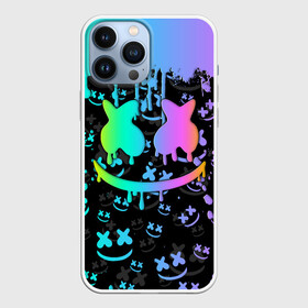 Чехол для iPhone 13 Pro Max с принтом MARSHMELLO в городе Новоалтайск,  |  | Тематика изображения на принте: dj | marshmello | marshmellow | usa | америка | клуб | клубная музыка | мармело | маршмелло | маршмеллоу | музыка | музыкант