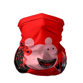 Бандана-труба 3D с принтом Roblox piggy/Свинка Пигги. в городе Новоалтайск, 100% полиэстер, ткань с особыми свойствами — Activecool | плотность 150‒180 г/м2; хорошо тянется, но сохраняет форму | Тематика изображения на принте: game | gamer | logo | minecraft | piggi | roblox | simulator | игра | конструктор | лого | пигги | свинья | симулятор | строительство | фигура