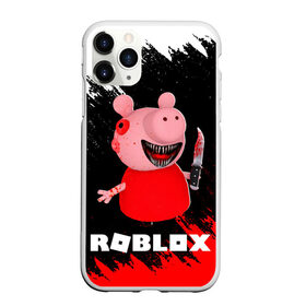 Чехол для iPhone 11 Pro Max матовый с принтом Roblox piggy Свинка Пигги в городе Новоалтайск, Силикон |  | Тематика изображения на принте: game | gamer | logo | minecraft | piggi | roblox | simulator | игра | конструктор | лого | пигги | свинья | симулятор | строительство | фигура