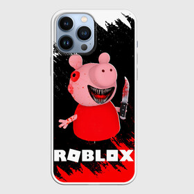 Чехол для iPhone 13 Pro Max с принтом Roblox piggy Свинка Пигги. в городе Новоалтайск,  |  | game | gamer | logo | minecraft | piggi | roblox | simulator | игра | конструктор | лого | пигги | свинья | симулятор | строительство | фигура