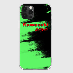 Чехол для iPhone 12 Pro Max с принтом Kawasaki в городе Новоалтайск, Силикон |  | kawasaki | moto | ninja | брызги | дорога | кавасаки | краска | мотоцикл | надпись | неон | ниндзя | паутина | скорость | текстура