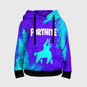 Детская толстовка 3D с принтом FORTNITE ФОРТНАЙТ в городе Новоалтайск, 100% полиэстер | двухслойный капюшон со шнурком для регулировки, мягкие манжеты на рукавах и по низу толстовки, спереди карман-кенгуру с мягким внутренним слоем | ajhnyfqn | battle | epic | fort | fortnite | game | games | lama | mobile | nite | online | pubg | royale | season | ащкетшеу | битва | игра | игры | королевская | лама | найт | онлайн | пабг | сезон | форт | фортнайт | эпик