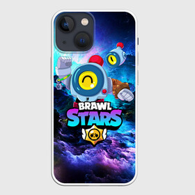 Чехол для iPhone 13 mini с принтом BRAWL STARS NANI SPACE NEON в городе Новоалтайск,  |  | bibi | brawl stars | coach mike | crow | gale | leon | leon shark | max | mecha crow | mortis | mr.p | nani | phoenix | sally leon | sandy | spike | sprout | tara | virus 8 bit | werewolf | ворон | оборотень