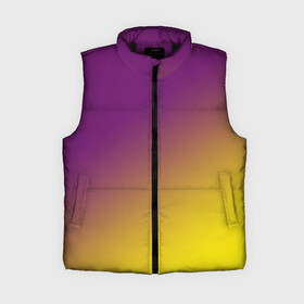 Женский жилет утепленный 3D с принтом ГРАДИЕНТ в городе Новоалтайск,  |  | gradient | summer | textures | tie dye | абстракт | градиент | желтая | лето | переход | радуга | тай дай | текстура | текстуры | фиолетовая | хиппи | цвета