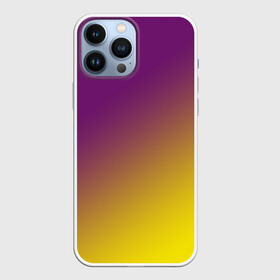 Чехол для iPhone 13 Pro Max с принтом ГРАДИЕНТ в городе Новоалтайск,  |  | Тематика изображения на принте: gradient | summer | textures | tie dye | абстракт | градиент | желтая | лето | переход | радуга | тай дай | текстура | текстуры | фиолетовая | хиппи | цвета