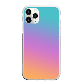 Чехол для iPhone 11 Pro матовый с принтом градиент в городе Новоалтайск, Силикон |  | Тематика изображения на принте: gradient | summer | textures | tie dye | абстракт | градиент | лето | переход | радуга | тай дай | текстура | текстуры | хиппи | цвета