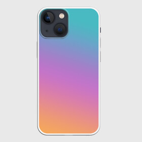 Чехол для iPhone 13 mini с принтом градиент в городе Новоалтайск,  |  | gradient | summer | textures | tie dye | абстракт | градиент | лето | переход | радуга | тай дай | текстура | текстуры | хиппи | цвета