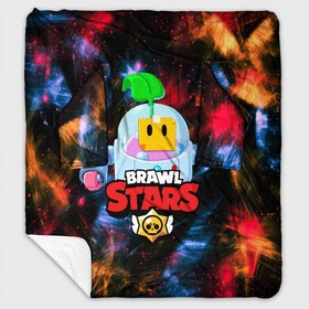 Плед с рукавами с принтом BRAWL STARS СПРАУТ в городе Новоалтайск, 100% полиэстер | Закругленные углы, все края обработаны. Ткань не мнется и не растягивается. Размер 170*145 | bibi | brawl stars | coach mike | crow | gale | leon | leon shark | max | mecha crow | mortis | mr.p | nani | phoenix | sally leon | sandy | spike | sprout | tara | virus 8 bit | werewolf | ворон | оборотень
