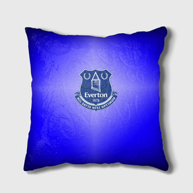 Подушка 3D с принтом Эвертон 3D в городе Новоалтайск, наволочка – 100% полиэстер, наполнитель – холлофайбер (легкий наполнитель, не вызывает аллергию). | состоит из подушки и наволочки. Наволочка на молнии, легко снимается для стирки | everton. | англия | апл | футбол | эвертон