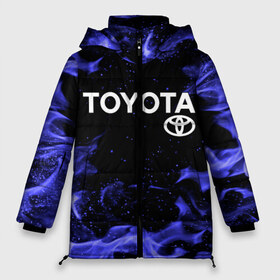 Женская зимняя куртка 3D с принтом TOYOTA в городе Новоалтайск, верх — 100% полиэстер; подкладка — 100% полиэстер; утеплитель — 100% полиэстер | длина ниже бедра, силуэт Оверсайз. Есть воротник-стойка, отстегивающийся капюшон и ветрозащитная планка. 

Боковые карманы с листочкой на кнопках и внутренний карман на молнии | toyota | авто | автомобиль | логотип | марка | машина | надпись | текстура | тоета | тойота