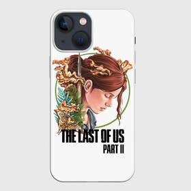 Чехол для iPhone 13 mini с принтом The Last of Us Part II Ellie в городе Новоалтайск,  |  | ellie | ellie williams | post apocalypse | the last of us 2 | the last of us part ii | tlou | tlou2 | одни из нас | одни из нас 2 | одни из нас часть ii | постапокалипсис | элли | элли уильямс
