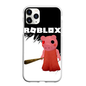 Чехол для iPhone 11 Pro Max матовый с принтом Roblox piggy Свинка Пигги в городе Новоалтайск, Силикон |  | Тематика изображения на принте: game | gamer | logo | minecraft | piggi | roblox | simulator | игра | конструктор | лого | пигги | свинья | симулятор | строительство | фигура