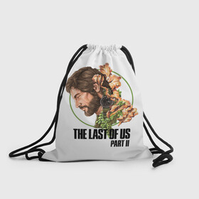 Рюкзак-мешок 3D с принтом The Last of Us Part II Joel в городе Новоалтайск, 100% полиэстер | плотность ткани — 200 г/м2, размер — 35 х 45 см; лямки — толстые шнурки, застежка на шнуровке, без карманов и подкладки | joel | joel miller | post apocalypse | the last of us 2 | the last of us part ii | tlou | tlou2 | джоэл | джоэл миллер | одни из нас | одни из нас 2 | одни из нас часть ii | постапокалипсис