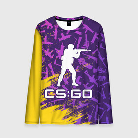 Мужской лонгслив 3D с принтом CS GO | КС ГО в городе Новоалтайск, 100% полиэстер | длинные рукава, круглый вырез горловины, полуприлегающий силуэт | asiimov | counter | counter strike | counterstrike | cs go | cs:go | csgo | global | offensive | strike | гоу | каэс | контер | контр | контра | контрстрайк | кс го | кс:го | ксго | страйк | сы пщ
