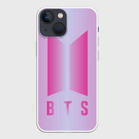 Чехол для iPhone 13 mini с принтом BTS в городе Новоалтайск,  |  | bts | bts logo | градиент | минимализм | музыкальная группа