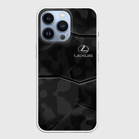 Чехол для iPhone 13 Pro с принтом LEXUS. в городе Новоалтайск,  |  | Тематика изображения на принте: abstract | auto | brand | car | geometry | lexus | sport | texture | абстракция | авто | автомобильные | бренд | геометрия | классика | лексус | машины | модные | спорт | стиль | текстура