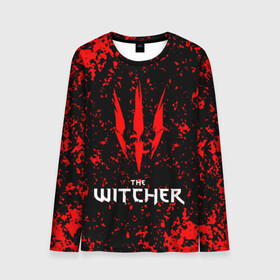 Мужской лонгслив 3D с принтом The Witcher. в городе Новоалтайск, 100% полиэстер | длинные рукава, круглый вырез горловины, полуприлегающий силуэт | netflix | the witcher | американский сериал | ве витчер | ведьмак | геральт | игра | кино | нетфликс | популярные иллюстрации | сериал | сериалы | фильмы | фэнтези