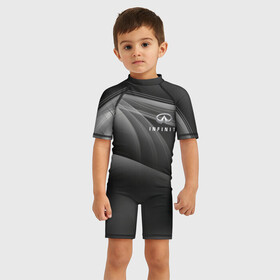 Детский купальный костюм 3D с принтом INFINITI. в городе Новоалтайск, Полиэстер 85%, Спандекс 15% | застежка на молнии на спине | abstract | auto | brand | car | geometry | infiniti | sport | texture | абстракция | авто | автомобильные | бренд | геометрия | инфинити | классика | машины | модные | спорт | стиль | текстура