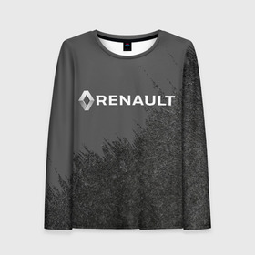 Женский лонгслив 3D с принтом RENAULT. в городе Новоалтайск, 100% полиэстер | длинные рукава, круглый вырез горловины, полуприлегающий силуэт | abstract | auto | brand | car | geometry | renault | sport | texture | абстракция | авто | автомобильные | бренд | геометрия | классика | машины | модные | ренаулт | спорт | стиль | текстура