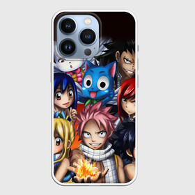 Чехол для iPhone 13 Pro с принтом Fairy Tail manga в городе Новоалтайск,  |  | Тематика изображения на принте: fairy tail | аниме | анимэ | манга | мультфильм | персонаж | сказка | фаир таил | фаиру таил | фейри тейл | фильм | хвост феи