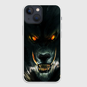 Чехол для iPhone 13 mini с принтом ДИКИЙ ВОЛК(D) в городе Новоалтайск,  |  | wolf | волк | волки | волчица | животные | одинокий волк