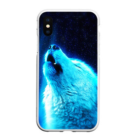 Чехол для iPhone XS Max матовый с принтом ВОЛЧИЙ ВОЙ(D) в городе Новоалтайск, Силикон | Область печати: задняя сторона чехла, без боковых панелей | wolf | волк | волки | волчица | животные | одинокий волк