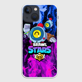 Чехол для iPhone 13 mini с принтом BRAWL STARS NANI в городе Новоалтайск,  |  | bibi | brawl stars | coach mike | crow | gale | leon | leon shark | max | mecha crow | mortis | mr.p | nani | phoenix | sally leon | sandy | spike | sprout | tara | virus 8 bit | werewolf | ворон | оборотень