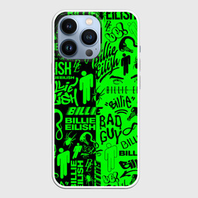 Чехол для iPhone 13 Pro с принтом BILLIE EILISH | БИЛЛИ АЙЛИШ в городе Новоалтайск,  |  | Тематика изображения на принте: be | billie | billie eilish | blohsh | ghoul | билли | билли айлиш | биляш