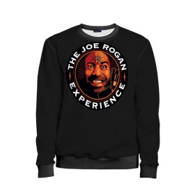Детский свитшот 3D с принтом THE JOE ROGAN EXPERIENCE в городе Новоалтайск, 100% полиэстер | свободная посадка, прямой крой, мягкая тканевая резинка на рукавах и понизу свитшота | comedian | humor | internet | joe rogan | jujutsu | meme | mma | podcast | psychedelia | stand up | ufc | борьба | джиуджитсу | джо роган | единоборства | интернет | комик | мем | подкаст | психоделия | стендап | юмор