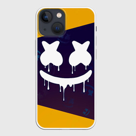 Чехол для iPhone 13 mini с принтом MARSHMELLO   МАРШМЕЛЛОУ в городе Новоалтайск,  |  | face | logo | marsh | marshmallow | marshmello | marshmelo | mello | smile | лицо | лого | маршмеллов | маршмеллоу | маршмеллу | маршмело | маршмелов | маршмелоу | маска | музыка | рожица | символ | смайл | улыбка