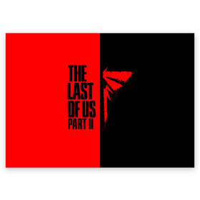 Поздравительная открытка с принтом THE LAST OF US II. в городе Новоалтайск, 100% бумага | плотность бумаги 280 г/м2, матовая, на обратной стороне линовка и место для марки
 | cicadas | fireflies | naughty dog | the last of us | the last of us 2 | the last of us part 2 | джоэл | зе ласт оф ас | зе ласт оф ас 2 | последние из нас | цикады | элли