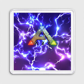 Магнит 55*55 с принтом Ark Survival Evolved (Z) в городе Новоалтайск, Пластик | Размер: 65*65 мм; Размер печати: 55*55 мм | ark survival evolved | dino | game | динозавр | игры