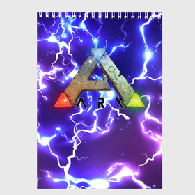 Скетчбук с принтом Ark Survival Evolved (Z) в городе Новоалтайск, 100% бумага
 | 48 листов, плотность листов — 100 г/м2, плотность картонной обложки — 250 г/м2. Листы скреплены сверху удобной пружинной спиралью | Тематика изображения на принте: ark survival evolved | dino | game | динозавр | игры
