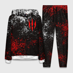 Женский костюм 3D (с толстовкой) с принтом ВЕДЬМАК   THE WITCHER в городе Новоалтайск,  |  | geralt | the witcher | the witcher wild hunt | witcher | wolf | аард | аксий | ведьмак | ведьмак 3 | волк | геральт | игни | ирден | йенифер | квен | охотник | трисс | цири