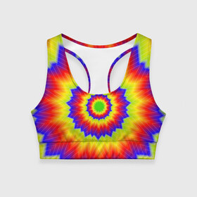 Женский спортивный топ 3D с принтом Tie-Dye в городе Новоалтайск, 82% полиэстер, 18% спандекс Ткань безопасна для здоровья, позволяет коже дышать, не мнется и не растягивается |  | abstract | colorful | dye | gradient | texture | tie | абстракция | градиент | дай | тай | текстура | цветной