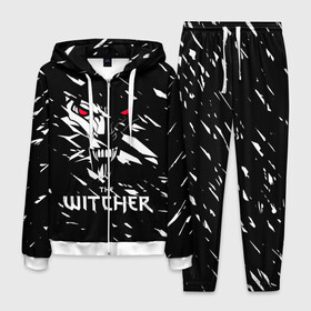 Мужской костюм 3D с принтом The Witcher в городе Новоалтайск, 100% полиэстер | Манжеты и пояс оформлены тканевой резинкой, двухслойный капюшон со шнурком для регулировки, карманы спереди | netflix | the witcher | американский сериал | ве витчер | ведьмак | геральт | игра | кино | нетфликс | популярные иллюстрации | сериал | сериалы | фильмы | фэнтези