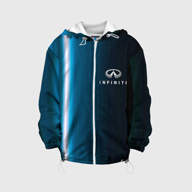 Детская куртка 3D с принтом INFINITI в городе Новоалтайск, 100% полиэстер | застежка — молния, подол и капюшон оформлены резинкой с фиксаторами, по бокам — два кармана без застежек, один потайной карман на груди, плотность верхнего слоя — 90 г/м2; плотность флисового подклада — 260 г/м2 | Тематика изображения на принте: abstract | auto | brand | car | geometry | infiniti | sport | texture | абстракция | авто | автомобильные | бренд | геометрия | инфинити | классика | машины | модные | спорт | стиль | текстура