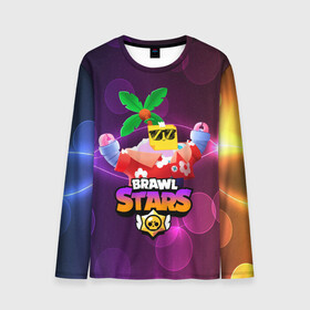 Мужской лонгслив 3D с принтом BRAWL STARS SPROUT / СПРАУТ в городе Новоалтайск, 100% полиэстер | длинные рукава, круглый вырез горловины, полуприлегающий силуэт | Тематика изображения на принте: bibi | brawl stars | coach mike | crow | gale | leon | leon shark | max | mecha crow | mortis | mr.p | nani | phoenix | sally leon | sandy | spike | sprout | tara | virus 8 bit | werewolf | ворон | оборотень