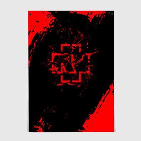 Постер с принтом RAMMSTEIN | РАМШТАЙН в городе Новоалтайск, 100% бумага
 | бумага, плотность 150 мг. Матовая, но за счет высокого коэффициента гладкости имеет небольшой блеск и дает на свету блики, но в отличии от глянцевой бумаги не покрыта лаком | lindemann | lm | rammstein | rock | кристиан лоренц | линдеманн | лм | музыка | рамштайн | рок | тилль линдеманн