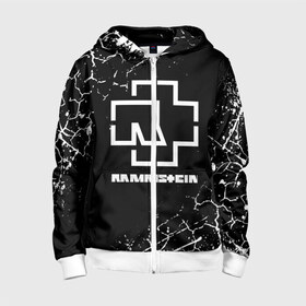 Детская толстовка 3D на молнии с принтом RAMMSTEIN | РАМШТАЙН в городе Новоалтайск, 100% полиэстер |  манжеты и пояс оформлены широкой мягкой резинкой, двухслойный капюшон со шнурком для регулировки, спереди карманы и застежка-молния
 | lindemann | lm | rammstein | rock | кристиан лоренц | линдеманн | лм | музыка | рамштайн | рок | тилль линдеманн