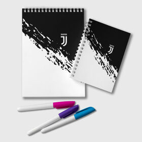 Блокнот с принтом JUVENTUS в городе Новоалтайск, 100% бумага | 48 листов, плотность листов — 60 г/м2, плотность картонной обложки — 250 г/м2. Листы скреплены удобной пружинной спиралью. Цвет линий — светло-серый
 | Тематика изображения на принте: fc | football | football club | juventus | sport | итальянский профессиональный футбольный клуб | клуб италии | спорт | уефа | униформа | фирменные цвета | фк | футбол | футбольный клуб | ювентус