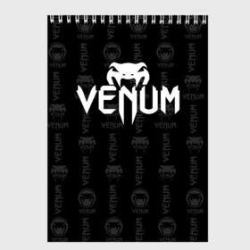 Скетчбук с принтом VENUM | ВЕНУМ в городе Новоалтайск, 100% бумага
 | 48 листов, плотность листов — 100 г/м2, плотность картонной обложки — 250 г/м2. Листы скреплены сверху удобной пружинной спиралью | mma | snake | sports | ufc | venum | venum mma | бокс | борьба | бренд | венум | единоборства | змея | мма | спорт | юфс