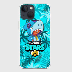 Чехол для iPhone 13 mini с принтом BRAWL STARS LEON SHARK в городе Новоалтайск,  |  | bibi | brawl stars | coach mike | crow | gale | leon | leon shark | max | mecha crow | mortis | mr.p | nani | phoenix | sally leon | sandy | spike | sprout | tara | virus 8 bit | werewolf | ворон | оборотень