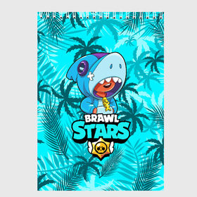 Скетчбук с принтом BRAWL STARS LEON SHARK в городе Новоалтайск, 100% бумага
 | 48 листов, плотность листов — 100 г/м2, плотность картонной обложки — 250 г/м2. Листы скреплены сверху удобной пружинной спиралью | bibi | brawl stars | coach mike | crow | gale | leon | leon shark | max | mecha crow | mortis | mr.p | nani | phoenix | sally leon | sandy | spike | sprout | tara | virus 8 bit | werewolf | ворон | оборотень