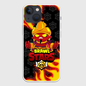 Чехол для iPhone 13 mini с принтом BRAWL STARS EVIL GENE | ДЖИН в городе Новоалтайск,  |  | bibi | brawl stars | coach mike | crow | evil gene | gale | gene | leon | leon shark | max | mecha crow | mortis | mr.p | nani | phoenix | sally leon | sandy | spike | sprout | tara | virus 8 bit | werewolf | ворон | джин | оборотень