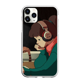Чехол для iPhone 11 Pro Max матовый с принтом STUDY GIRL в городе Новоалтайск, Силикон |  | coronavirus | hip hop | homework | lo fi | lofi | meme | study girl | vaporwave | вэйпорвэйв | девочка | дом | карантин | колледж | коронавирус | кот | лето | ло фай | лоу фай | мем | музыка | универ | учится | хип