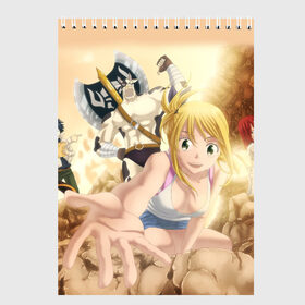 Скетчбук с принтом FAIRY TAIL ХВОСТ ФЕИ в городе Новоалтайск, 100% бумага
 | 48 листов, плотность листов — 100 г/м2, плотность картонной обложки — 250 г/м2. Листы скреплены сверху удобной пружинной спиралью | fairy tail | аниме | анимэ | манга | мультфильм | персонаж | сказка | фаир таил | фаиру таил | фейри тейл | фильм | хвост феи
